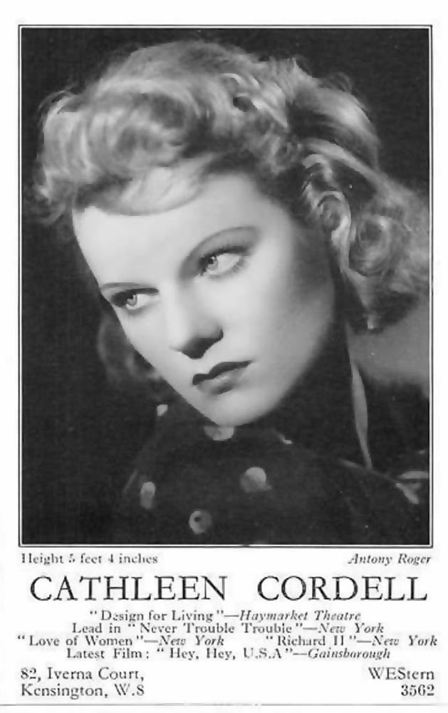 Cathleen Cordell Cathleen Cordell
