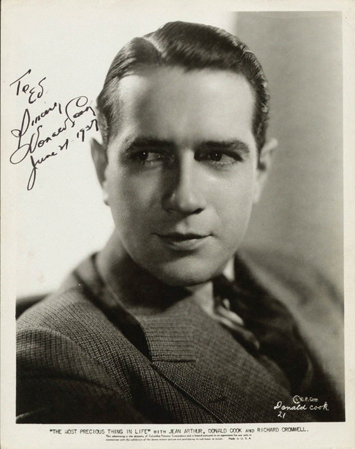 Donald Cook Donald Cook