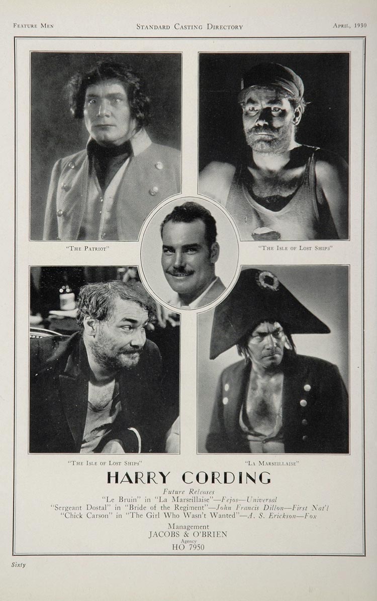 Harry Cording Harry Cording