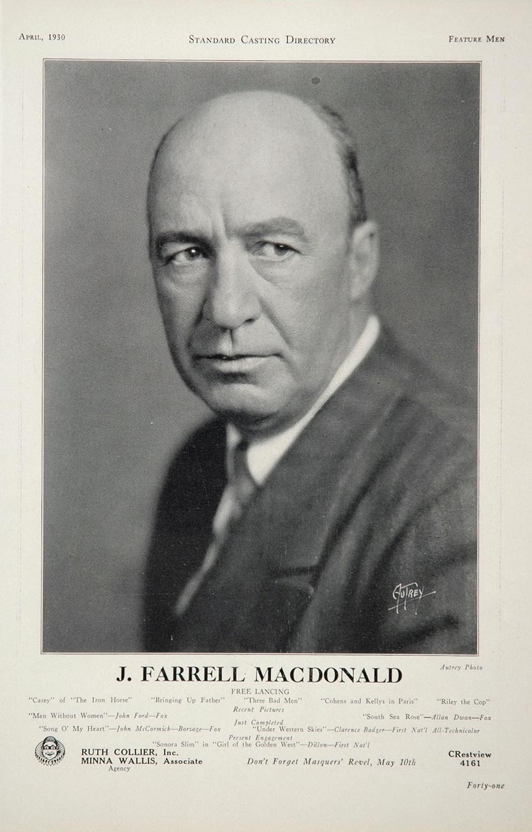 J. Farrell MacDonald J. Farrell MacDonald