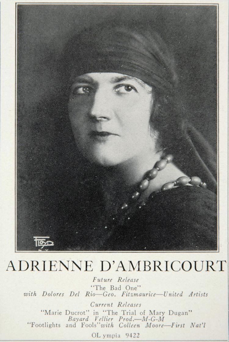 Adrienne D'Ambricourt
