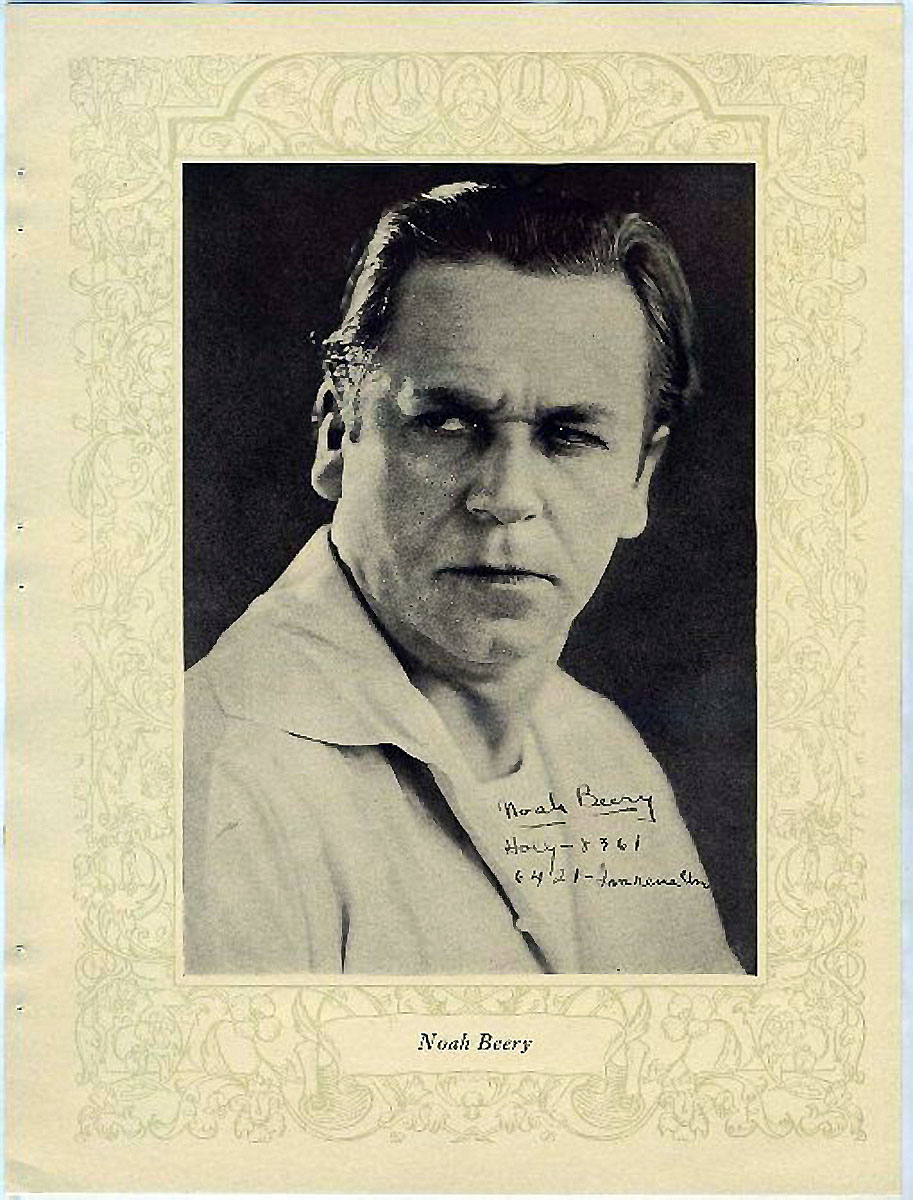 Noah Beery Sr. Noah Beery Sr.