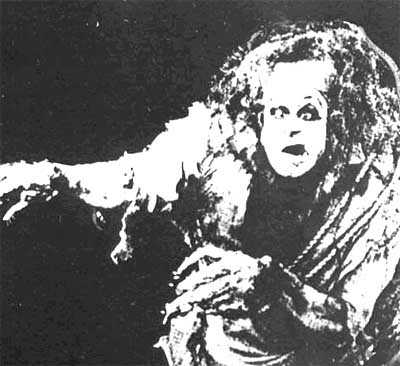 Charles Ogle como el Monstruo en FRANKENSTEIN (1910)
