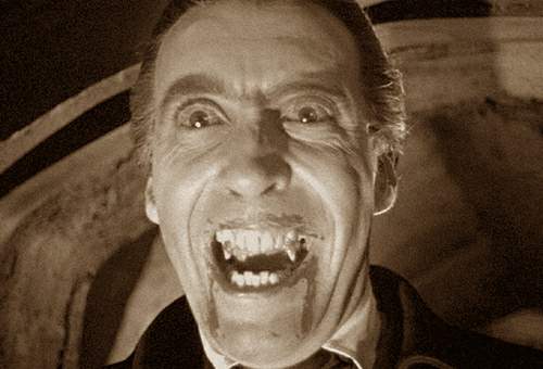 Christopher Lee en Dracula