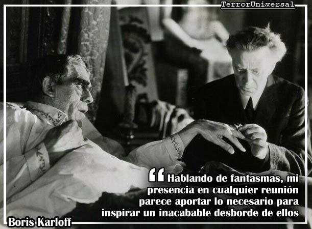 Boris Karloff, Ernest Thesiger en THE GHOUL