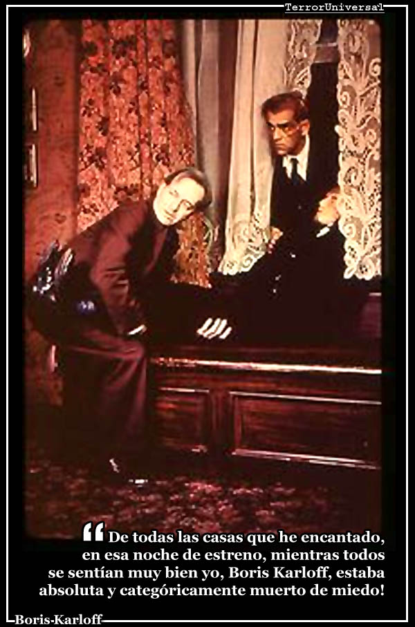 Boris Karloff en ARSENIC AND OLD LACE (Teatral)