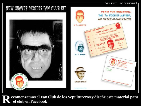 Recomenzamos el Fan Club de los Sepultureros y diseñé este material para el club en Facebook