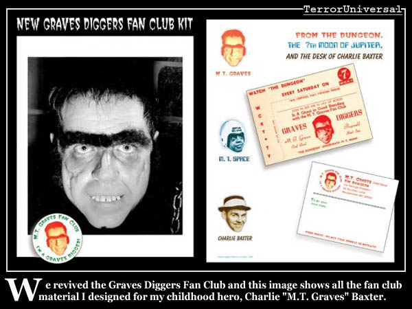 We started up again the Graves Diggers Fan Club and this was one of the fan club material I created for him on Facebook