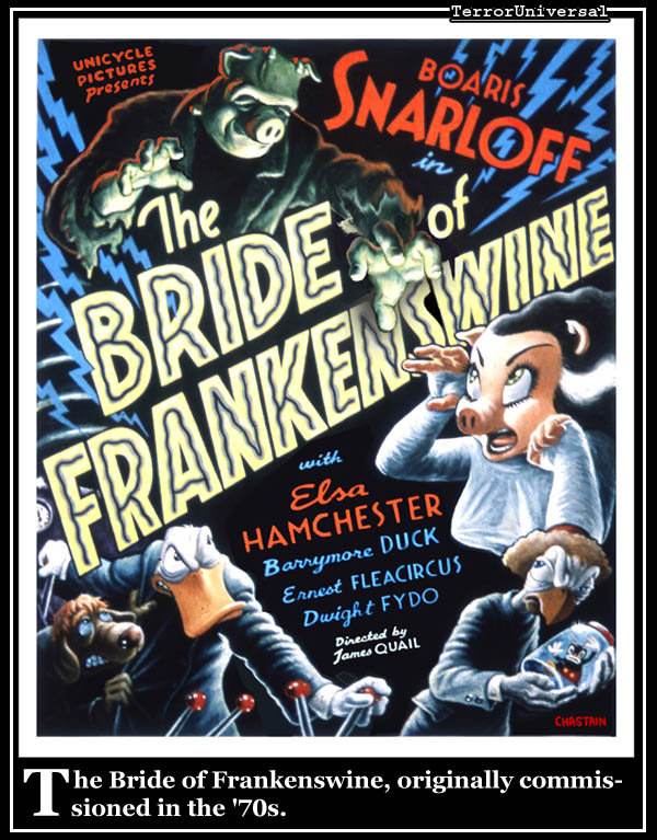 "The Bride of Frankenswine," originally commissioned in the '70s.