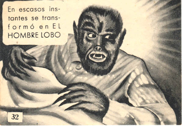 Cromos Frankenstein y el Hombre Lobo