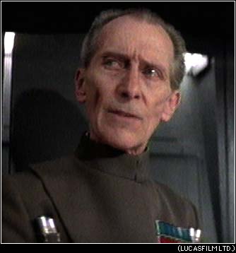 Un Grand Moff Tarkin en pantuflas