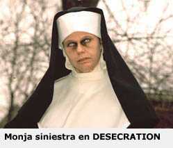 Monja siniestra en DESECRATION