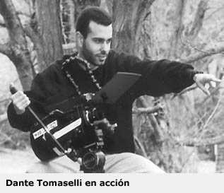 Dante Tomaselli en acción