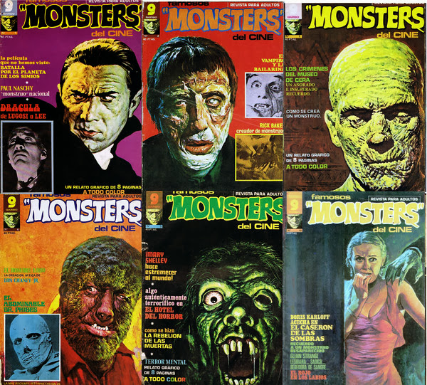 Famosos Monsters del Cine