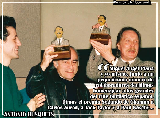 Premios a Paul Naschy y Jack Taylor