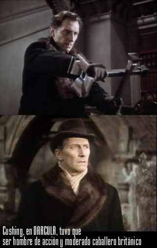 Peter Cushing como Van Helsing
