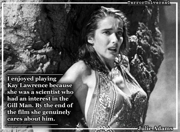 Julie Adams en CREATURE FROM THE BLACK LAGOON (1954)