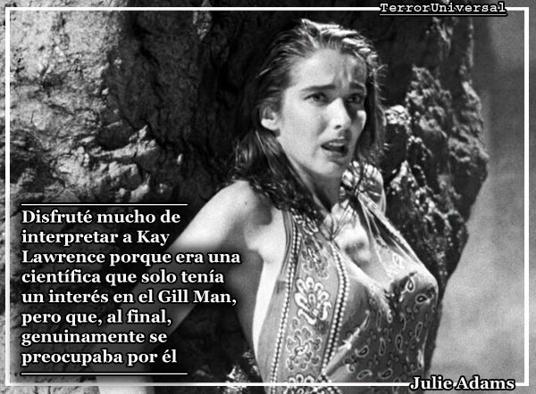 Julie Adams en CREATURE FROM THE BLACK LAGOON (1954)