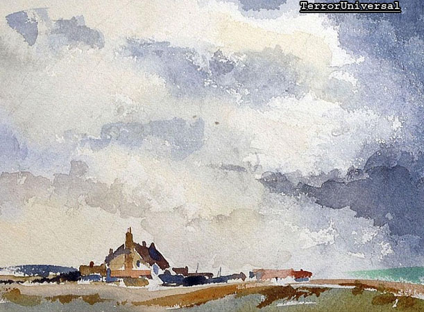 Norfolk, acuarela de Peter Cushing