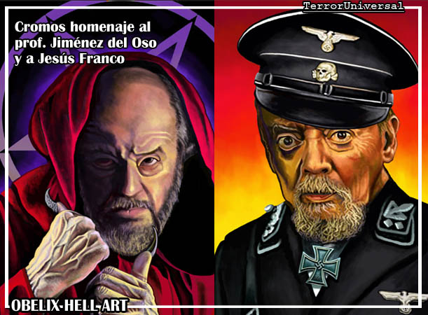 Cromos Homenaje a George A. Romero y Paul Naschy