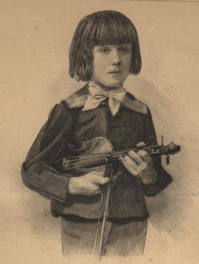 El niño Nilsson y el violín que un día tocó Erik