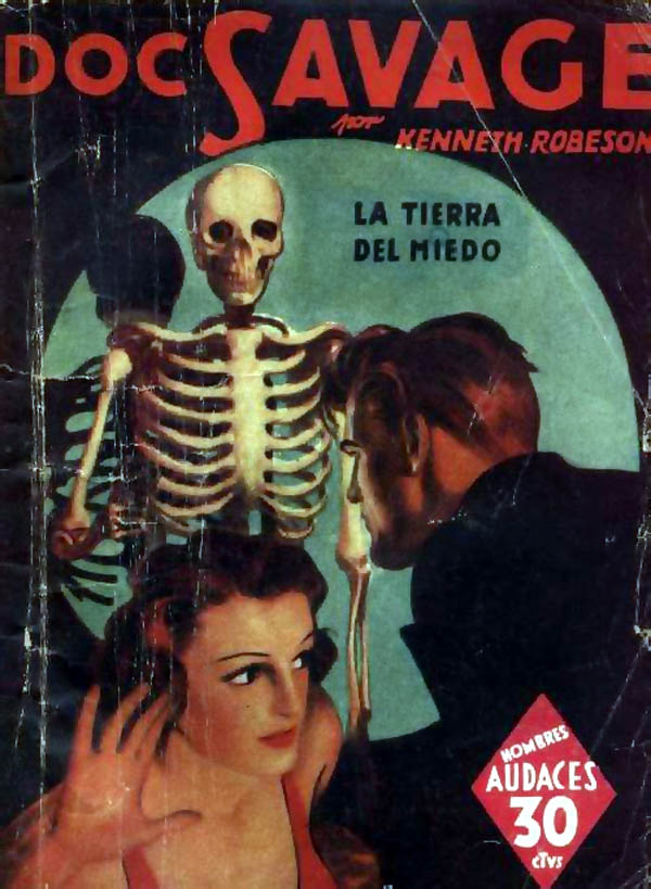 Doc Savage "La tierra del miedo" por Kenneth Robeson