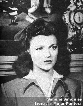 Simone Simon en CAT PEOPLE (1942)