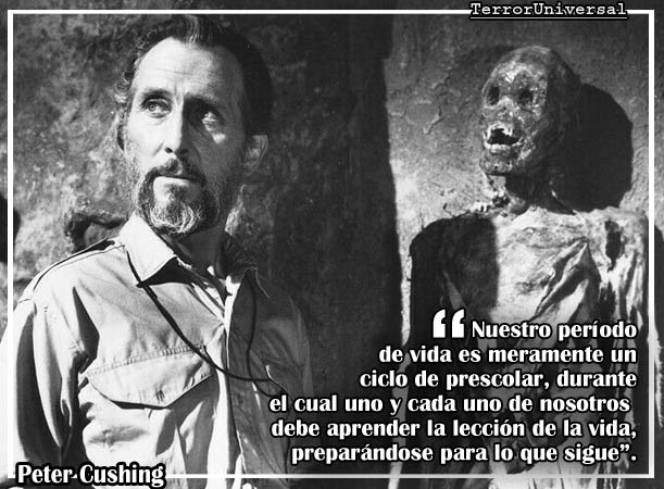 El credo de Peter Cushing