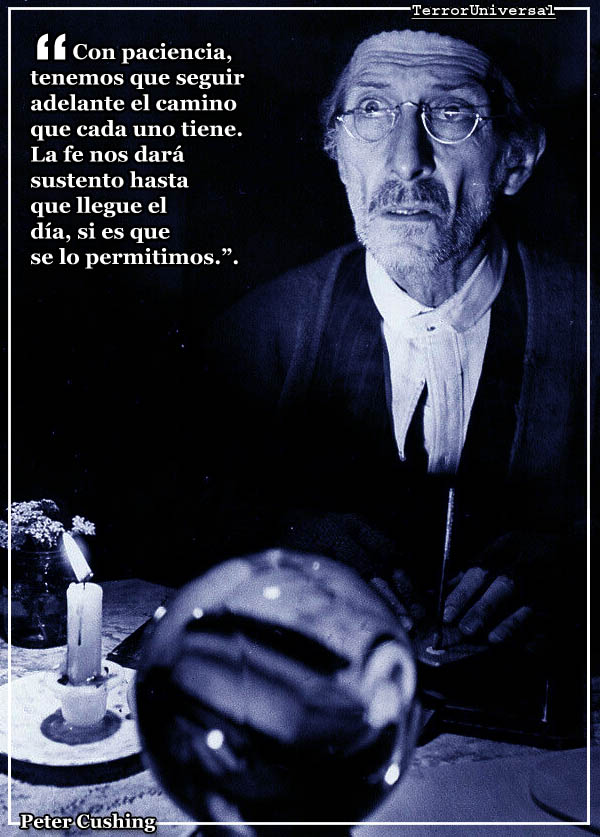 El credo de Peter Cushing