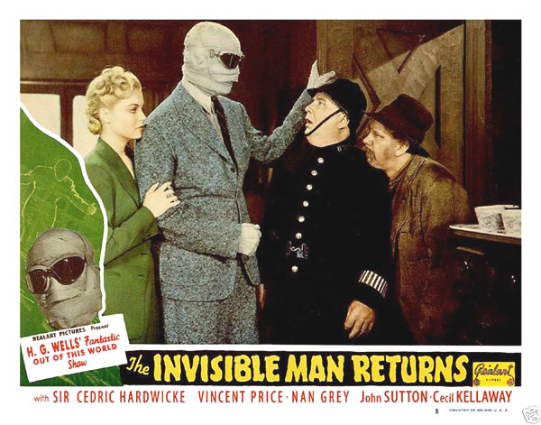 The Invisible Man Returns