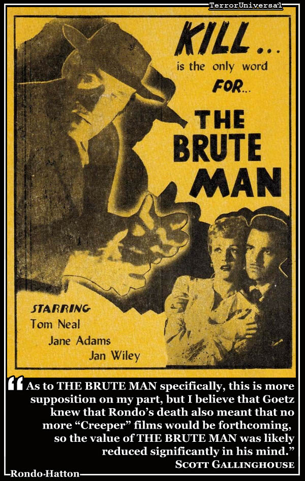 THE BRUTE MAN