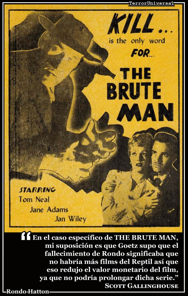 THE BRUTE MAN