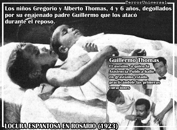 Locura espantosa en Rosario (1923)
