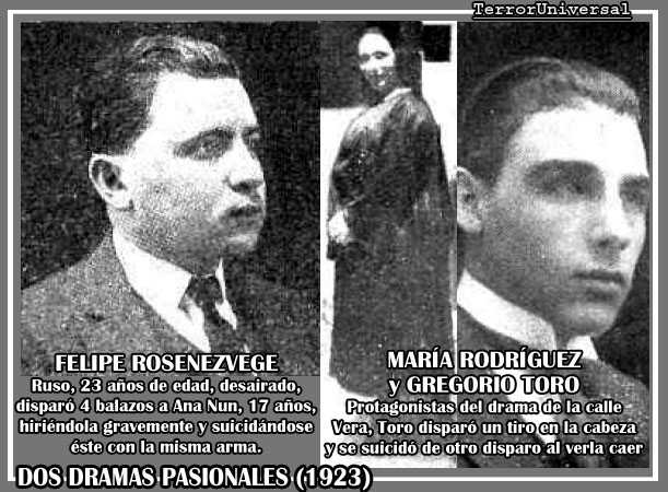 Dos dramas pasionales (1923)