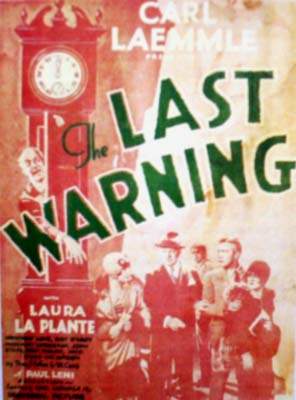 THE LAST WARNING (1929)
