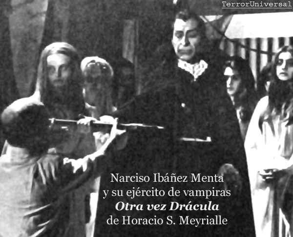 "Otra vez Drácula" de Meyrialle con Narciso Ibáñez Menta