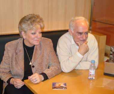 Eugenio Martín y su esposa Lone Fleming