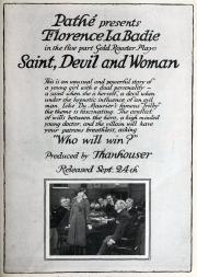 SAINT, DEVIL AND WOMAN
