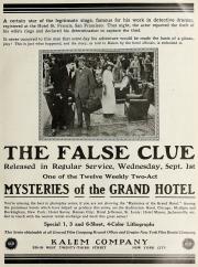 Mysteries of the Grand Hotel #7 The False Clue